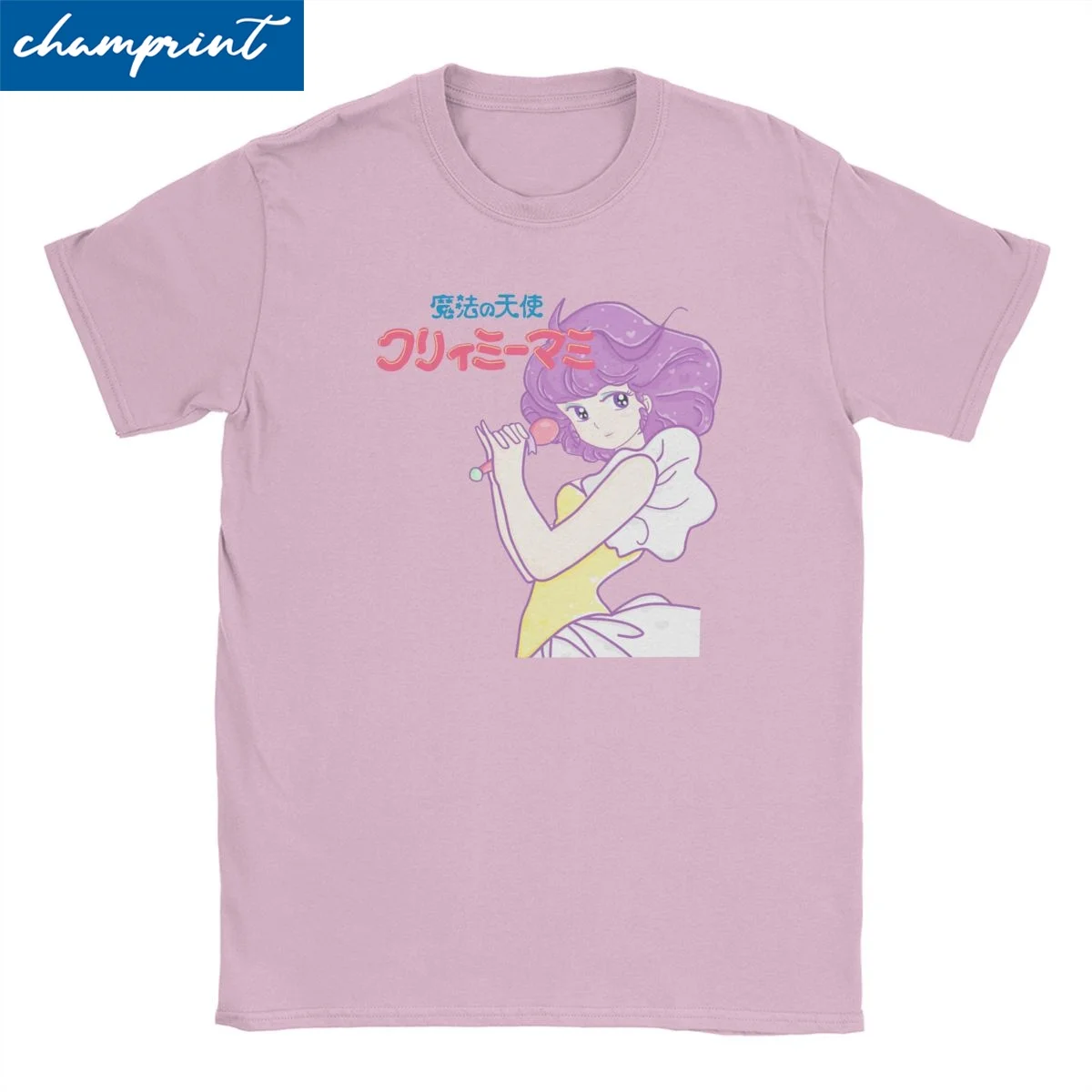 Men Women Mahou No Tenshi Idol Tee Shirt Creamy Mommy T Shirts Creamy Mami Anime Girls Clothes Vintage Gift Idea T-Shirts