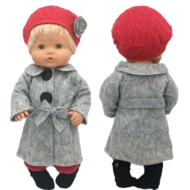 Set De 4 Ropas De Navidad Para Muñecas De 17 Cm | Traje De Papá Noel Para Muñecas Labo | Decoración Navideña Y Regalo Para Coleccionistas (Muñeca NO Incluida)
