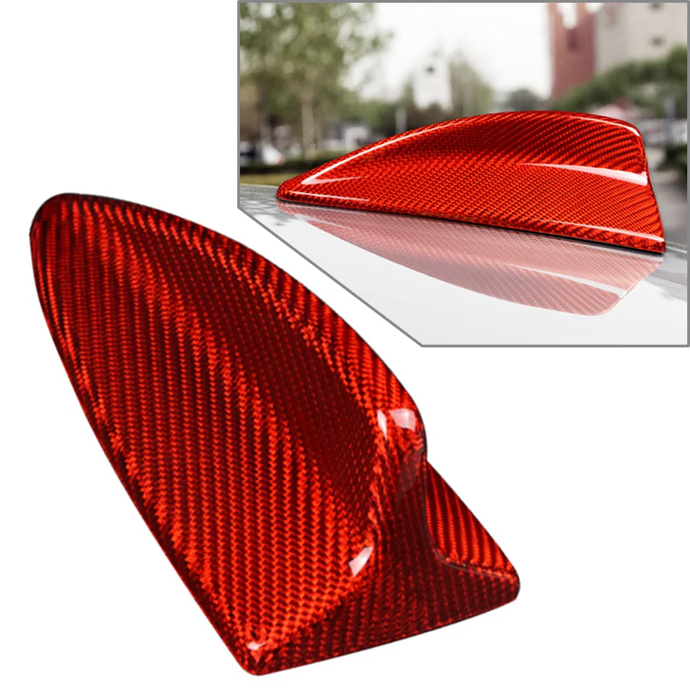 Car Shark Fin Antenna Cover Real Carbon Fiber For BMW 1 3 Series E82 2007-2013/ E46 2004-2006/ E90 2004-2011/ E92 M3 2005-2013