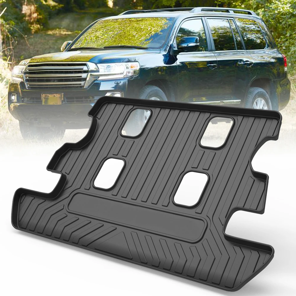 

Custom Car Trunk Mat For Toyota Land Cruiser 8-Seat 2008 -2015 2016 2017 2018 2019 2020 Car Accessories Custom Cargo Liner