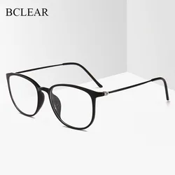 BCLEAR New Ultra-light TR90 Unisex Eyeglass Fashion Slim Retro Men Women Optical Frame Spectacle 2212 Prescription Eyewear Hot