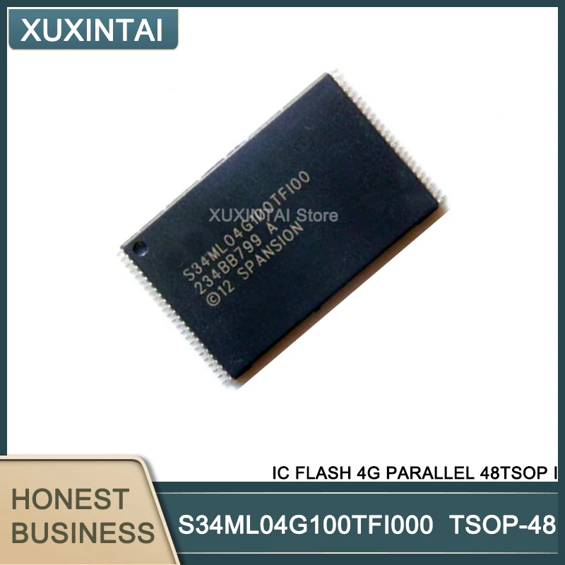 20Pcs/Lot  S34ML04G100TFI000 S34ML04G100TF Memory IC FLASH 4G PARALLEL 48TSOP I