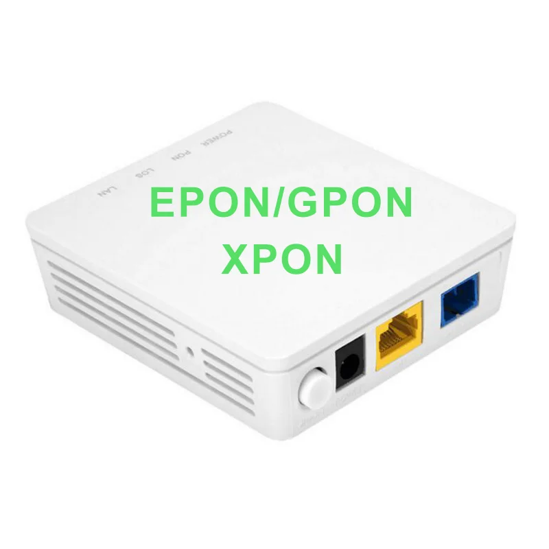 

ONT ONU XPON EPON/GPON Dual Mode 1GE ONT with Single Lan Port, Apply to FTTH Modems, Termina, English Version, New, 5-10Pcs