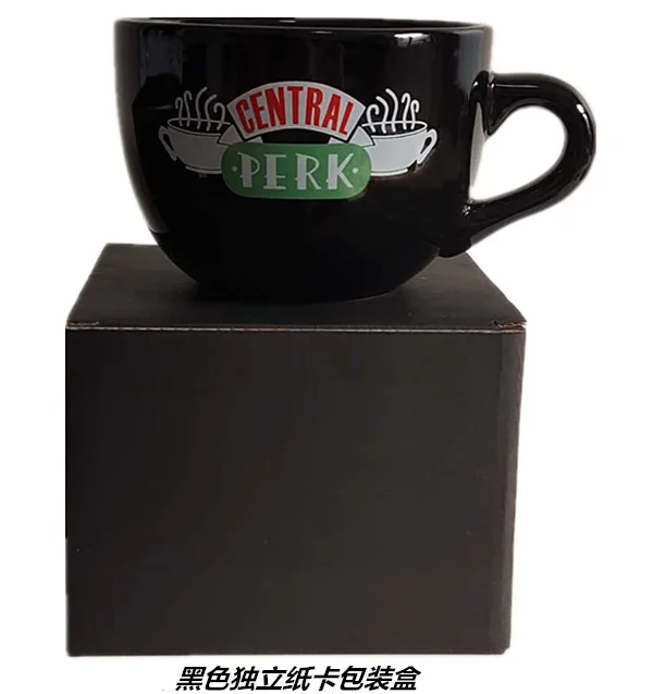 Friends TV Show Series Central Perk Ceramic Coffee Tea Cup 650ml Friends Central Perk Cappuccino Mug