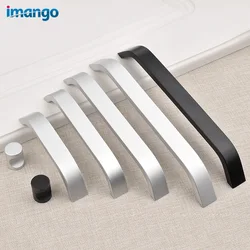 Full Solid Brand High-Quality Cabinet Handle Modern Minimalist Knob Kitchen Bathroom Bedroom Wardrobe Door Drawer Pull 96-320mm