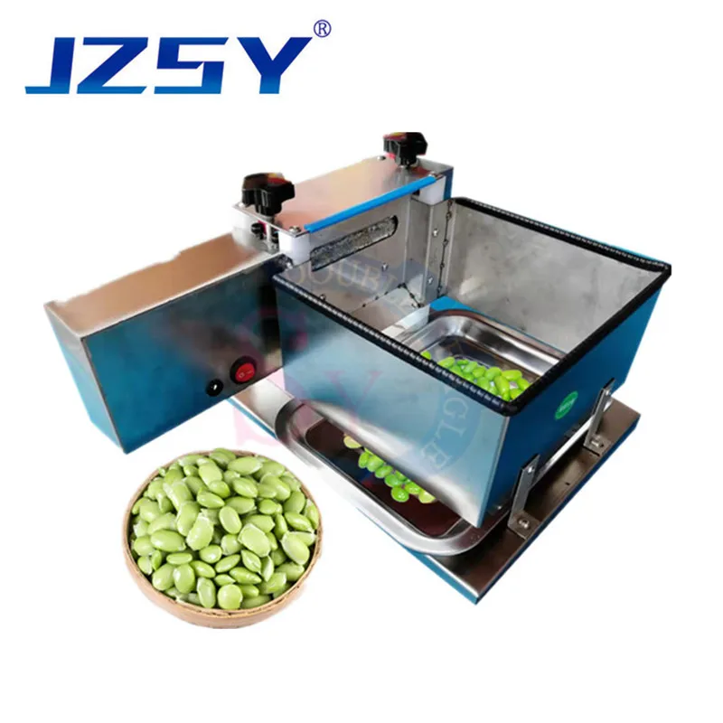 Preço por atacado Cascas de ervilha pigenon de bateria doméstica acessível para venda máquina de remoção de cápsulas de feijão fresco ferramenta de descascamento de casco de soja