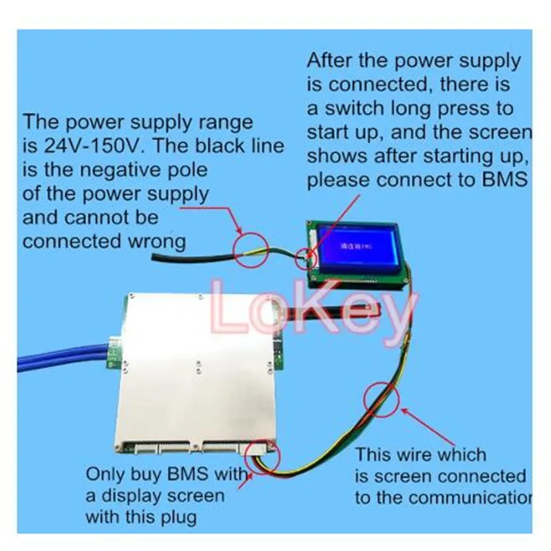BMS 10S 13S 14S 16S 20S 24S 72V 60V 48V Lifepo4 liion Lipo Battery Protection Board BMS 500A 450A 300A 200A Bluetooth APP screen