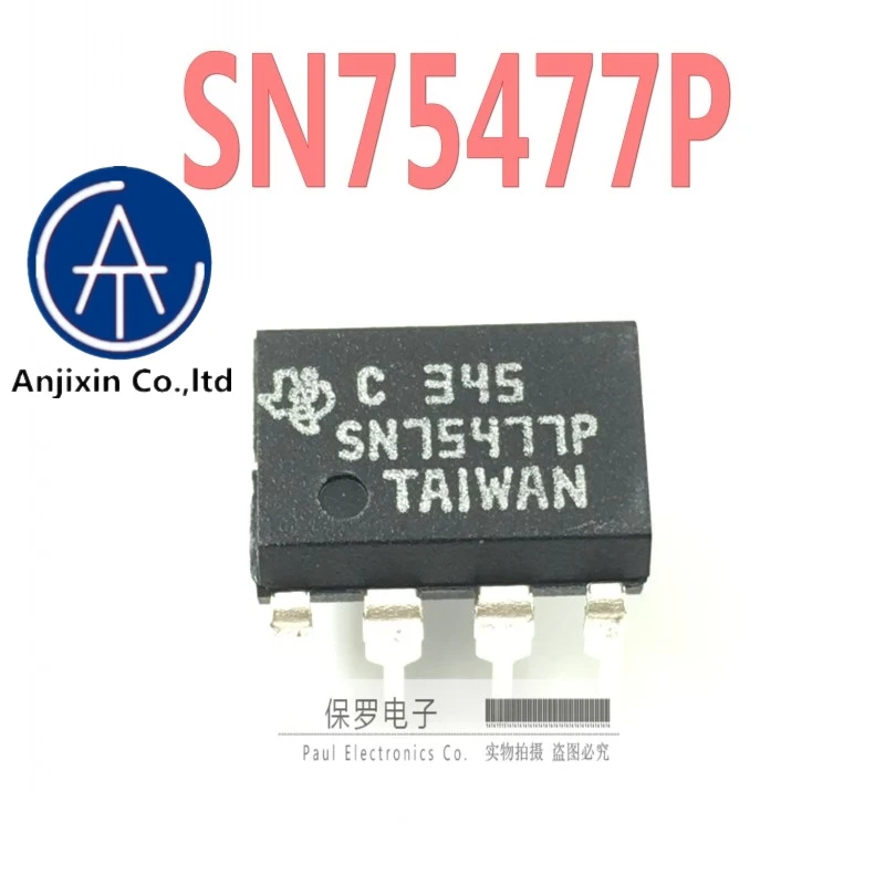 

10pcs 100% orginal new real stock Bridge driver SN75477P SN75477 DIP-8