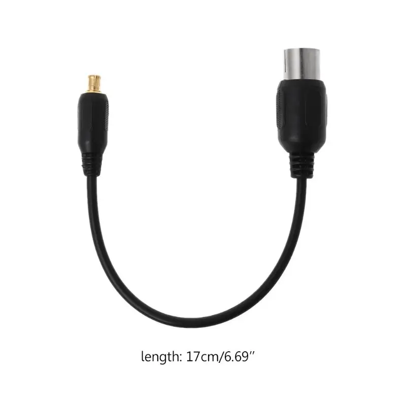 Female IEC to Male MCX Antenna Pigtail Cable Cord Adapter Connector Line for USB TV Tuner DVB-T 13cm Length
