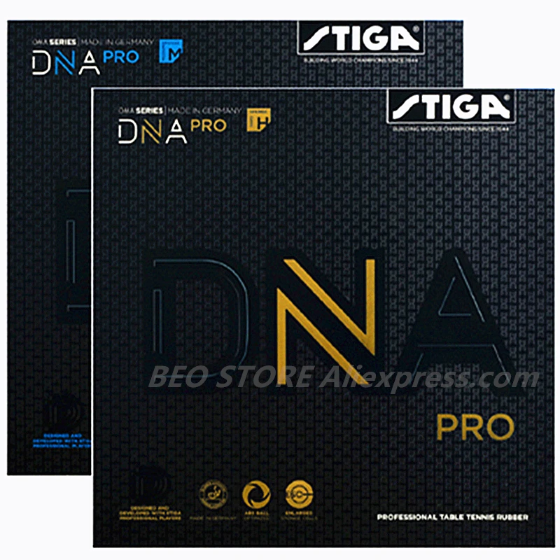 STIGA DNA PRO M DNA PRO H Table Tennis Rubber Pips-in Original STIGA DNA Ping Pong Sponge