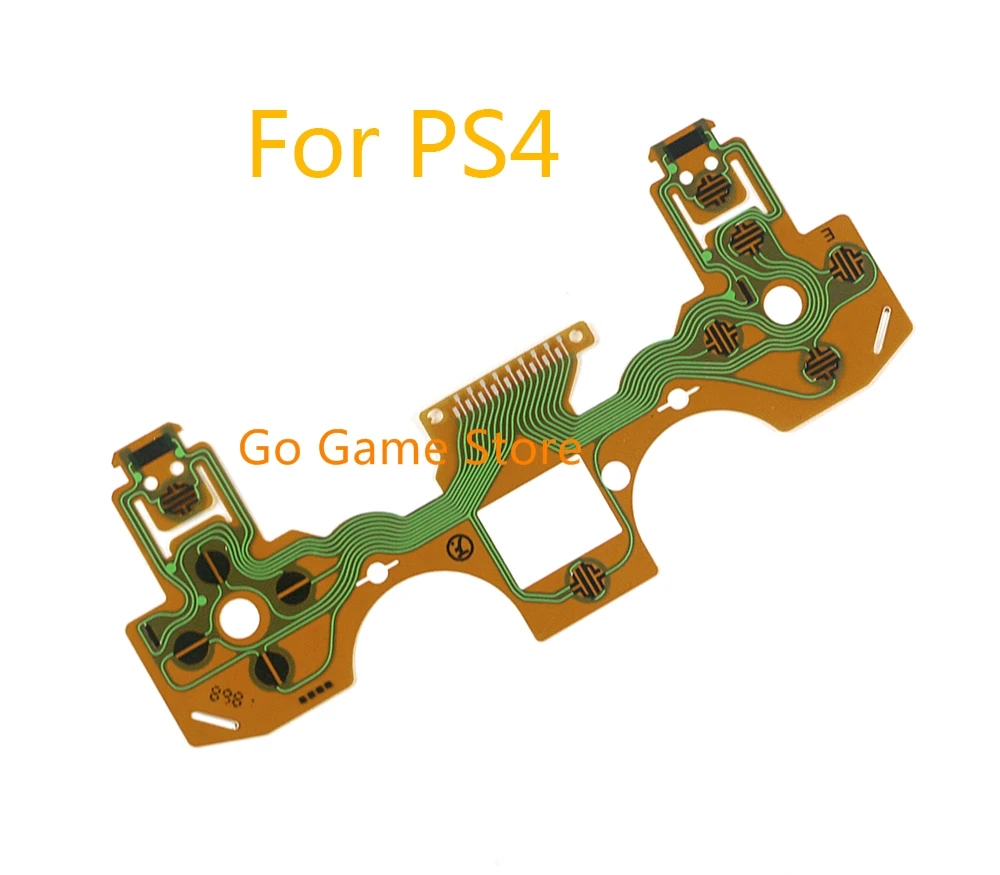 100 unids/lote para PlayStation 4 PS4 2,0 controlador PCB circuito cinta película conductora teclado cable flexible