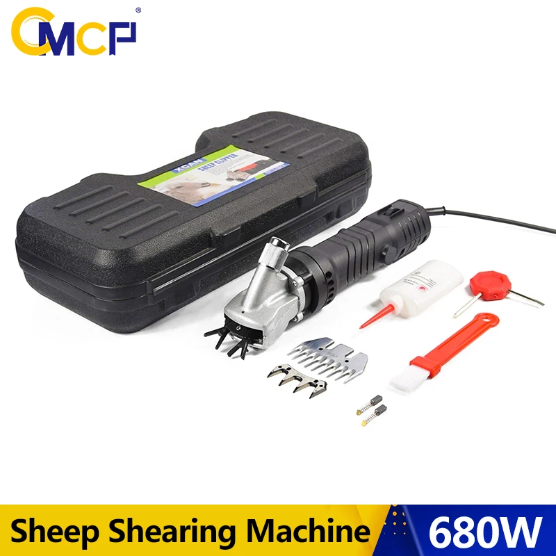 

680W Sheep Clipper Electric Sheep / Goats Shearing Machine Pet Hair Cutter +1 set 13T straight tooth blade