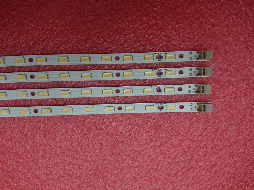 New 4pcs/set LED backlight Strip for Sharp screen LK400D3LB43 40PFL6606 40PFL6606D 40PFL7606/78 40PFL7606D