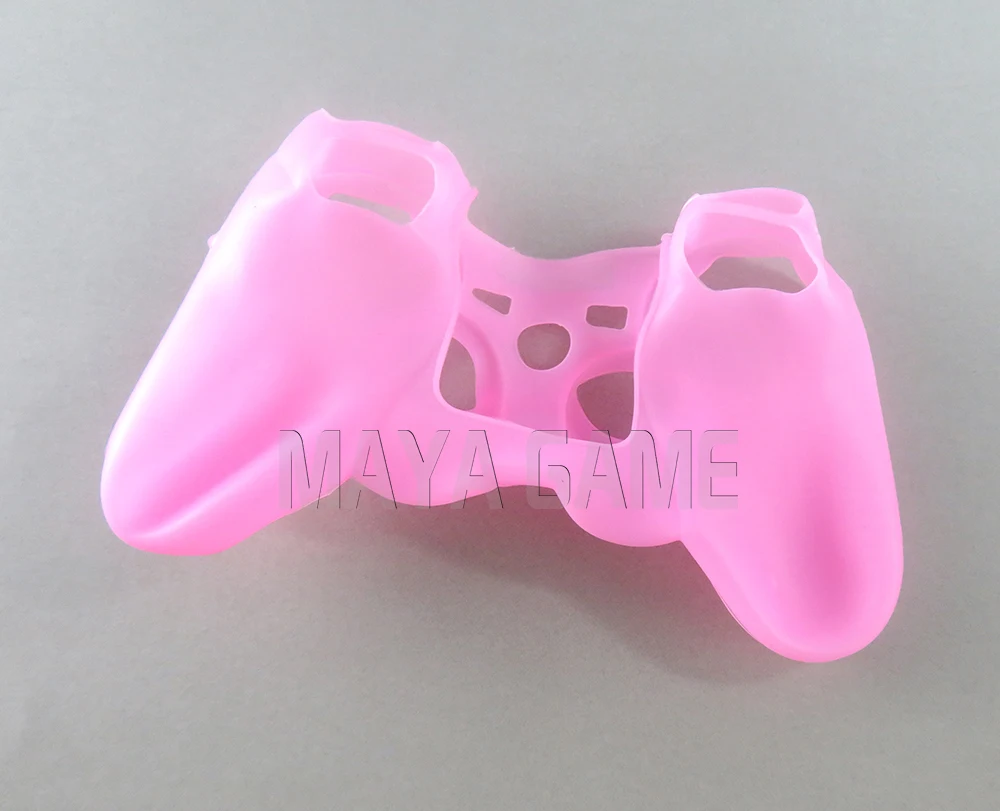 Juste de protection en silicone multicolore pour manette Playstation 3, étui en peau pour PS3, 2 pièces