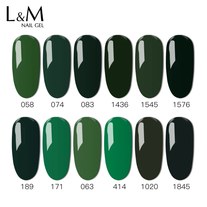 ibdgel Gel Polish UV Soak Off Pure Red Green Color Varnish Nail Gel Polish Nail Manicure 15ml semi-permanent Varnish Gel Polish