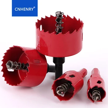 Gat Zagen 1PC 20mm-200mm M42 Bi-Metalen Boor Cutter Timmerwerk Gereedschap Snijden metaal Plastic Ijzer Handgereedschap