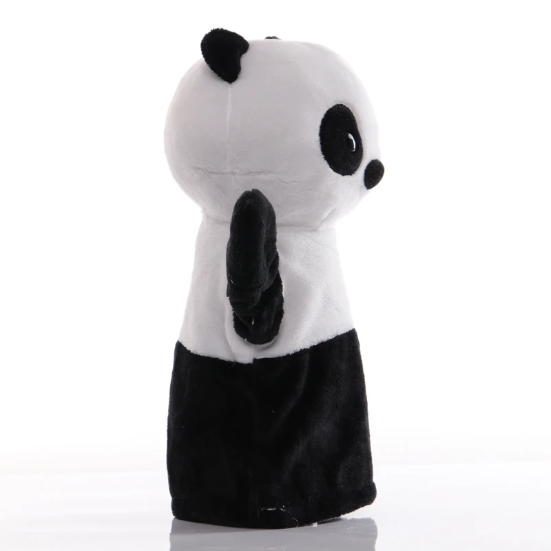 1 pz 25cm burattino a mano Panda animali giocattoli di peluche bambino educativo burattini a mano storia finta giocare bambole per bambini regali per bambini