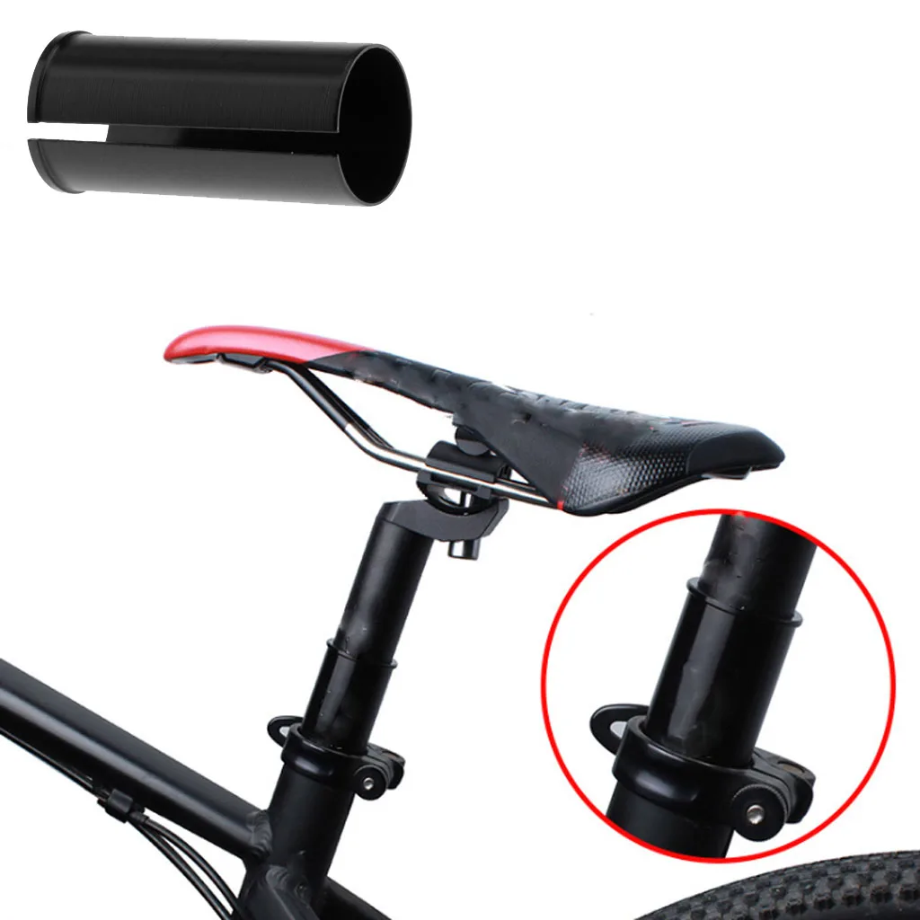 Solid Bike Seatpost Shim Adapter Ultralight Alloy Bicycle Seatpost Size Reducer High Strength for MTB Mountain Bike Road Bike