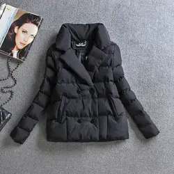 Baumwolle-gepolsterte Kurze 2020 Herbst und winter neue slim down baumwolle gefütterte jacke frauen winter verdickung jacke