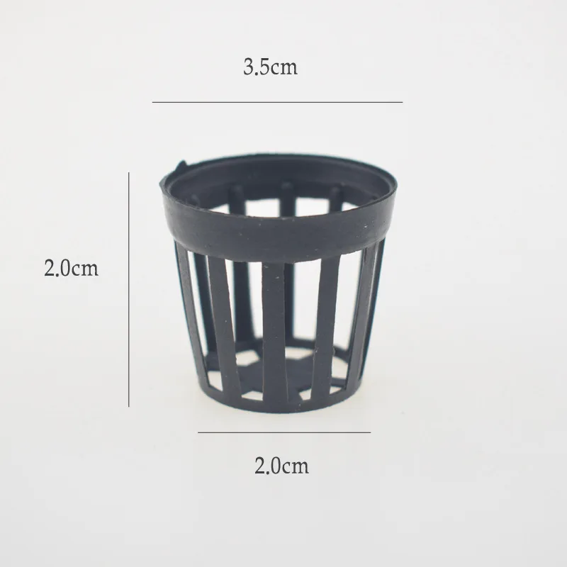 5pcs/lot Fish Tank Plants Planting Basket Plants Cup Packing Plants for Medium Tissue Culture Basin Plastic Plants Basket - view 5