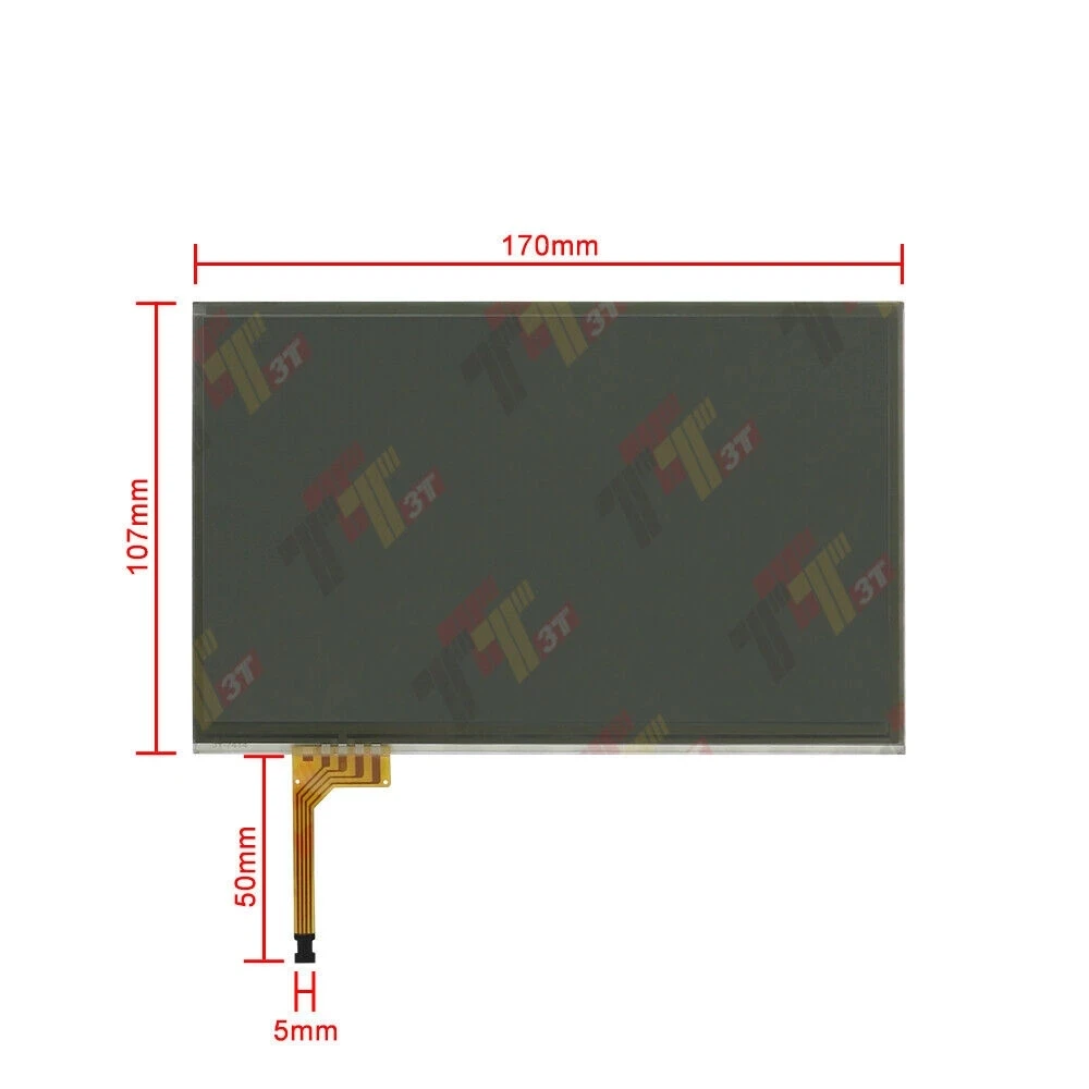 Dashboard LCD Display Touch Screen Digitizer for Toyota Prius Hybrid Sedan 2004-2009