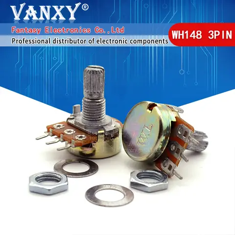 Set of 5 Resistors 1K to 500K vanxy