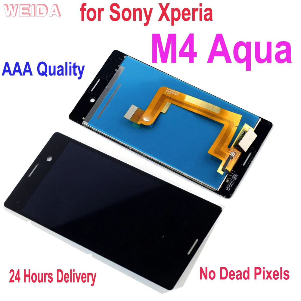 

For Sony Xperia M4 Aqua E2303 E2306 E2353 E2312 E2333 E2363 LCD Display Touch Screen Digitizer Assembly for Sony M4 Aqua LCD