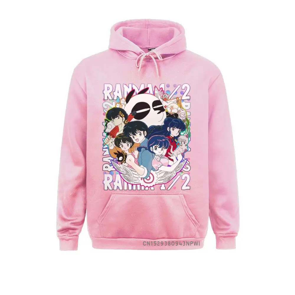 For Male Ranma 1/2 Fashion Pullover Vintage Anime Sweatshirt Organic Costume Graphic Print S-3XL Hoodie