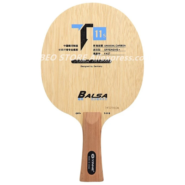 YINHE T11 (Balsa Light Weight Carbon) YINHE Ostrze do tenisa stołowego T-11 T11S Oryginalna rakieta Galaxy Ping Pong Bat Paddle