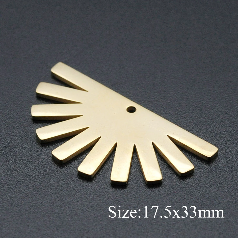 10pcs/lot 316 Stainless Steel Different Geometric DIY Earring Connectors Findings Charm Pendant Wholesale  OEM Order Accepted