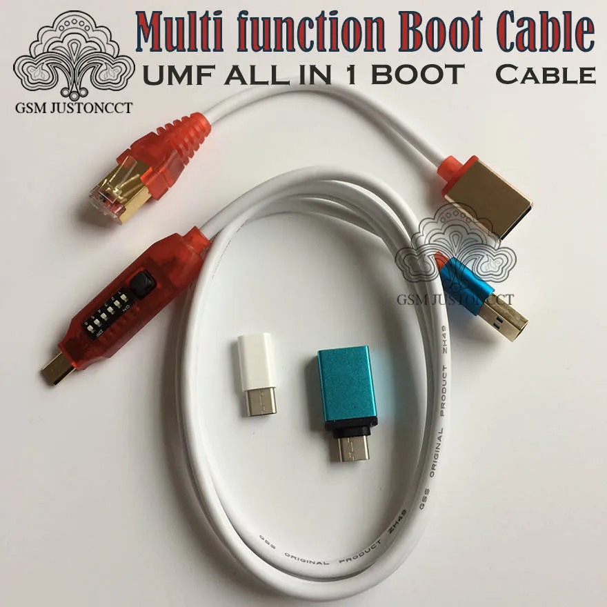 UMF-Multifunctional Boot Cable, Micro USB, RJ45, All in One, Edge Cable, Easy Switch, New