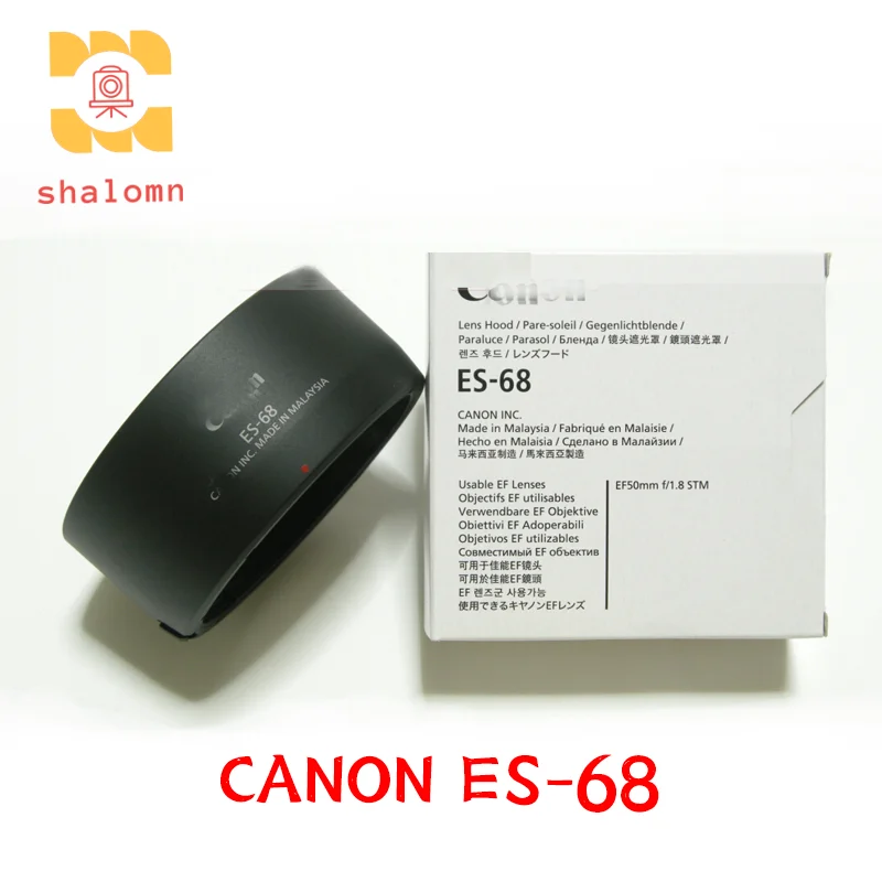 New Original Lens Hood 49mm For Canon ES-68 EF 50 1.8 50/1.8 STM Lens