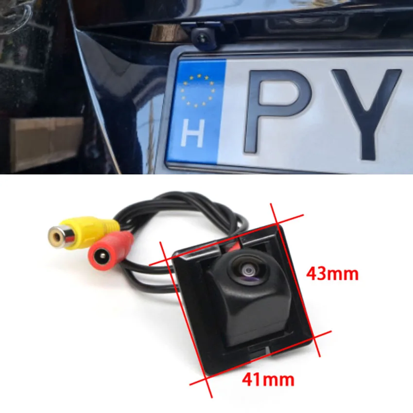 HD 1080*720 Fisheye Rear View Camera CCD Night Vision high quality RCA For Toyota Land Cruiser Prado LC150 2010~2014 Car