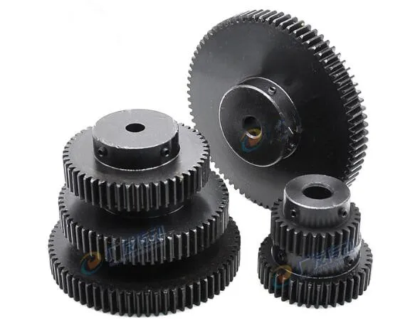 Quench Spur Gear pinion 1.5M 20T 20Teeth Mod 1.5 Width 12mm Bore 6-15mm Right Teeth major gear cnc gear rack transmission RC