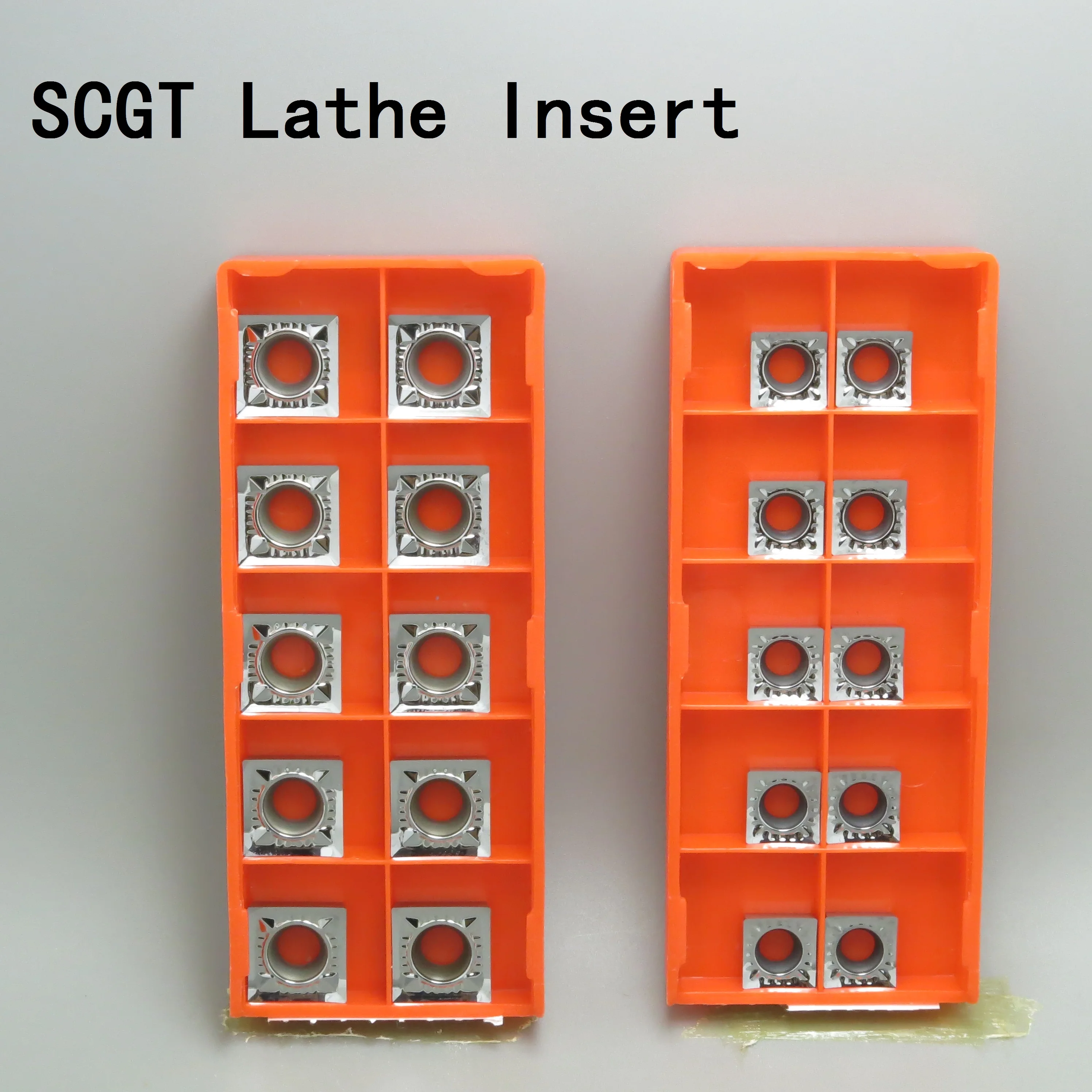 CNC Lathe Insert 10 pieces SCGT09T302 / 04 / 08   SCGT120402 / 04 08 Turning Inserts Cutting Aluminum Sharp