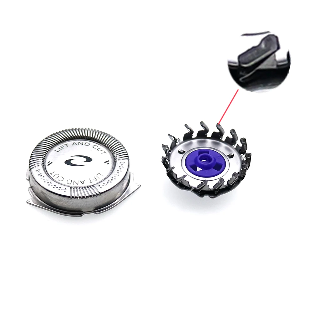 Cabezales de repuesto para afeitadora Philips HQ8 HQ6075 HQ7120 PT735 PT860 PT880 PT870 AT890 8895XL 8894XL 8892XL, 3 piezas