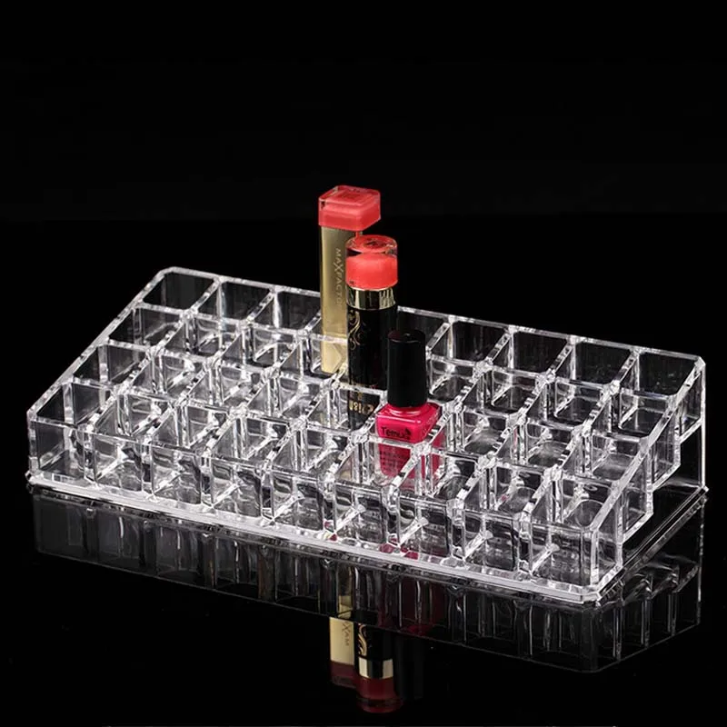 

Fashion 36 Grids Acrylic Lipstick Holder Cosmetic Storage Box Makeup Organizer Sundries Display Box