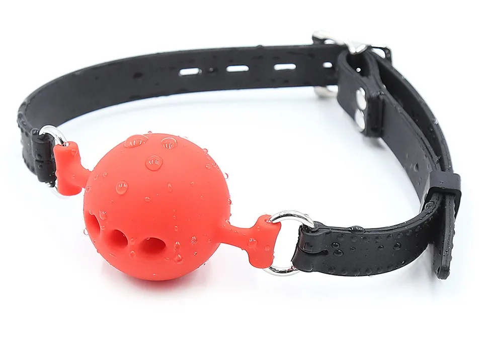 Soft Silicone Gag Ball BDSM Oral Bondage Gear Fetish Open Mouth Breathable Sex Toys For Couples Cosplay Slave Exotic Accessories