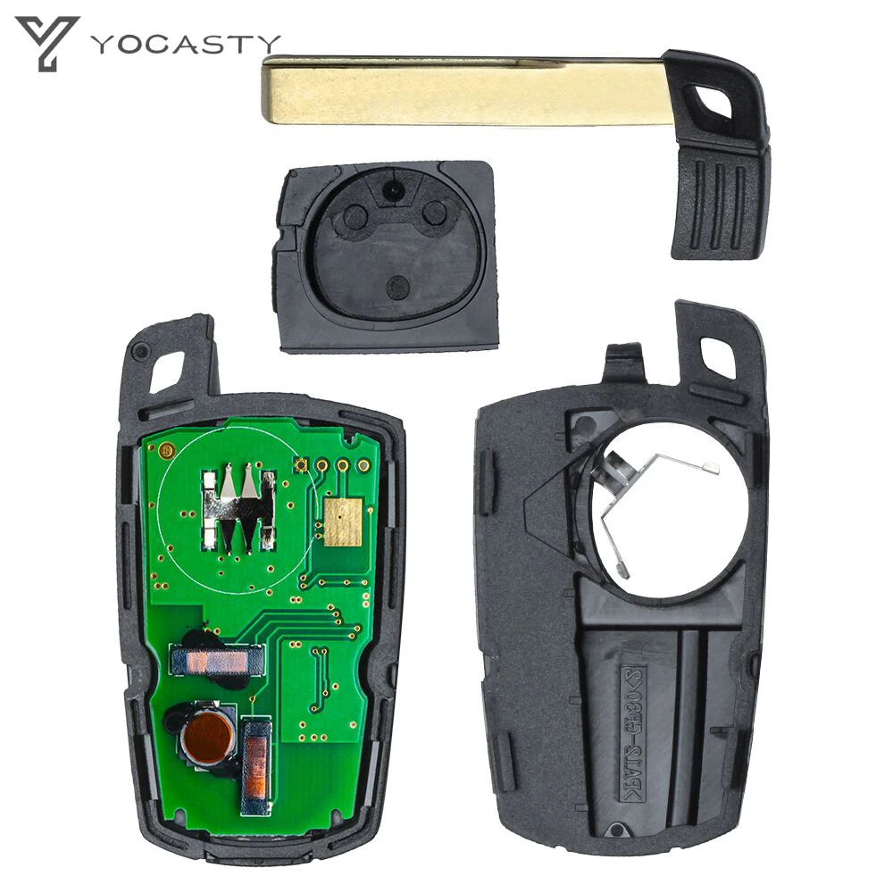 YOCASTY 3 BUTTONS Cas3+ KR55WK49147 Keyless Smart Key For BMW 3 series 5 series E90 With Comfort Access System