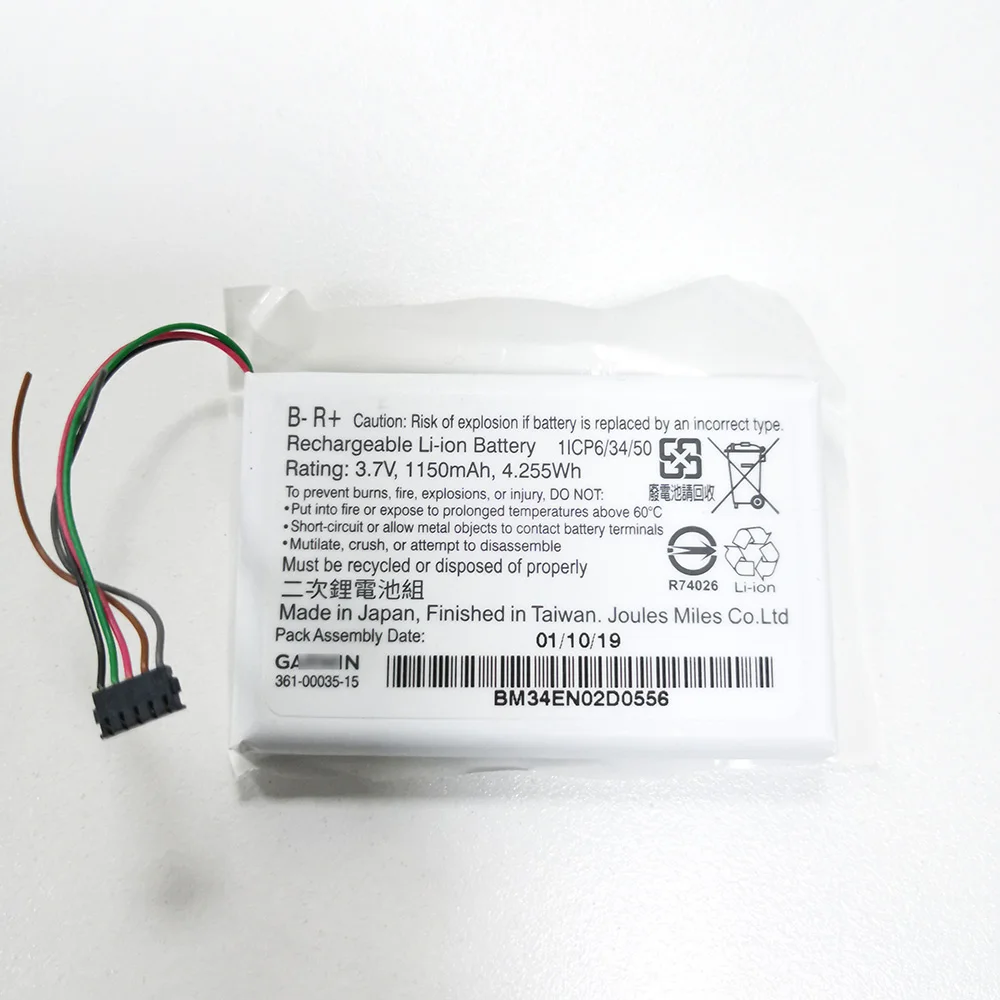 Rechargeable Li-ion Battery For GARMIN Edge Explore 361-00035-15 Battery Life Extend GPS Bicycle  Part Replacement