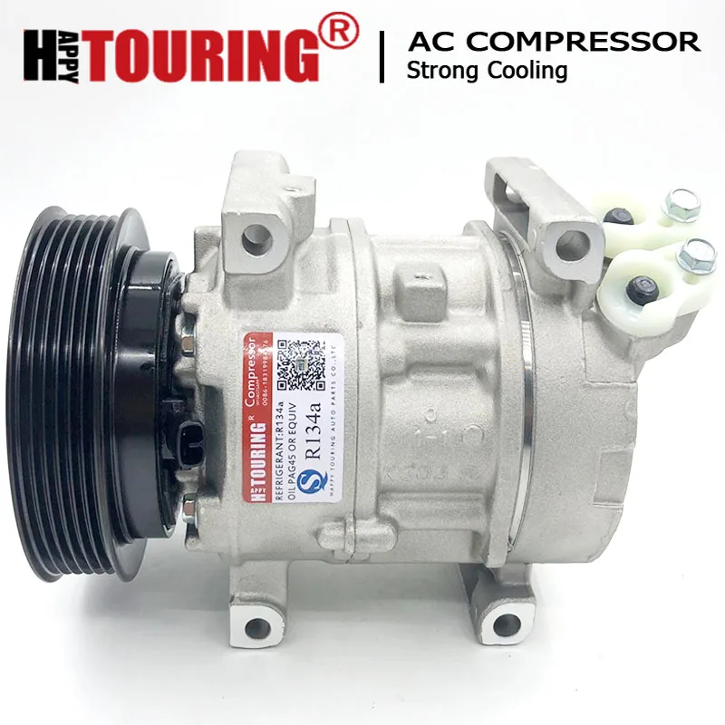 5SA12C ac compressor for Aston Martin DB9 DBS 4G43-19D629-AA 6G33-19D629-AA 6G33-19D629-AB 447180-7460 4G4319D629AA 6G3319D629AA