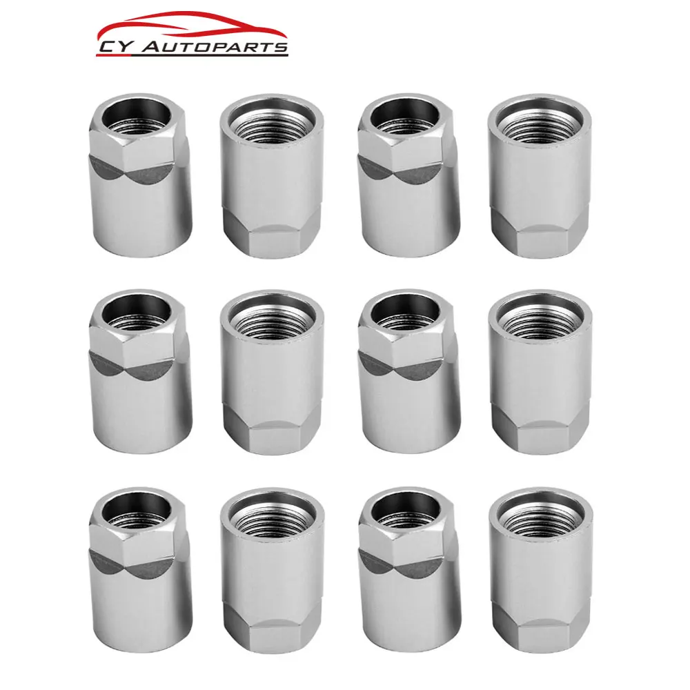 50PCS/lot New Universial Common Use Aluminum Auto Wheel Racing Lock Tire Lug Nuts Acorn Rim Extended Open End A0009050030