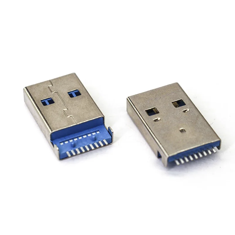 5/10/20 pcs USB 3.0 Male Type A SMT 9 pin Connectors Female quick USB Connector Port Jack Sockect Terminals Tail Plug