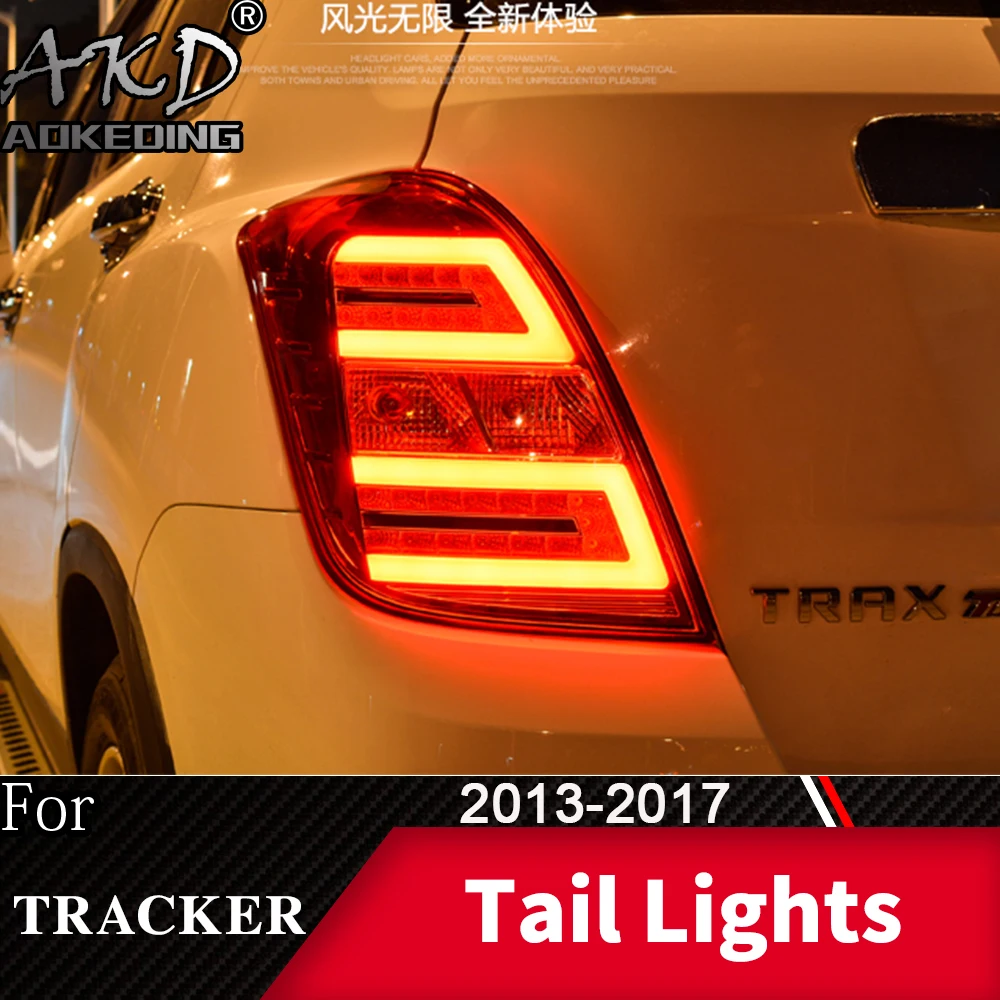 AKD Tail Lamp For Chevrolet Trax 2013-2017 Tracker LED Beam Fog Lights Daytime Running Lights DRL Tuning Cars Accessories