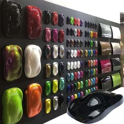 Motor Car Body Paint Basecoat Automotive Car Paint Refinishing Spray Show Tool ABS Racing Car Speed Shape Display Model MO-A6