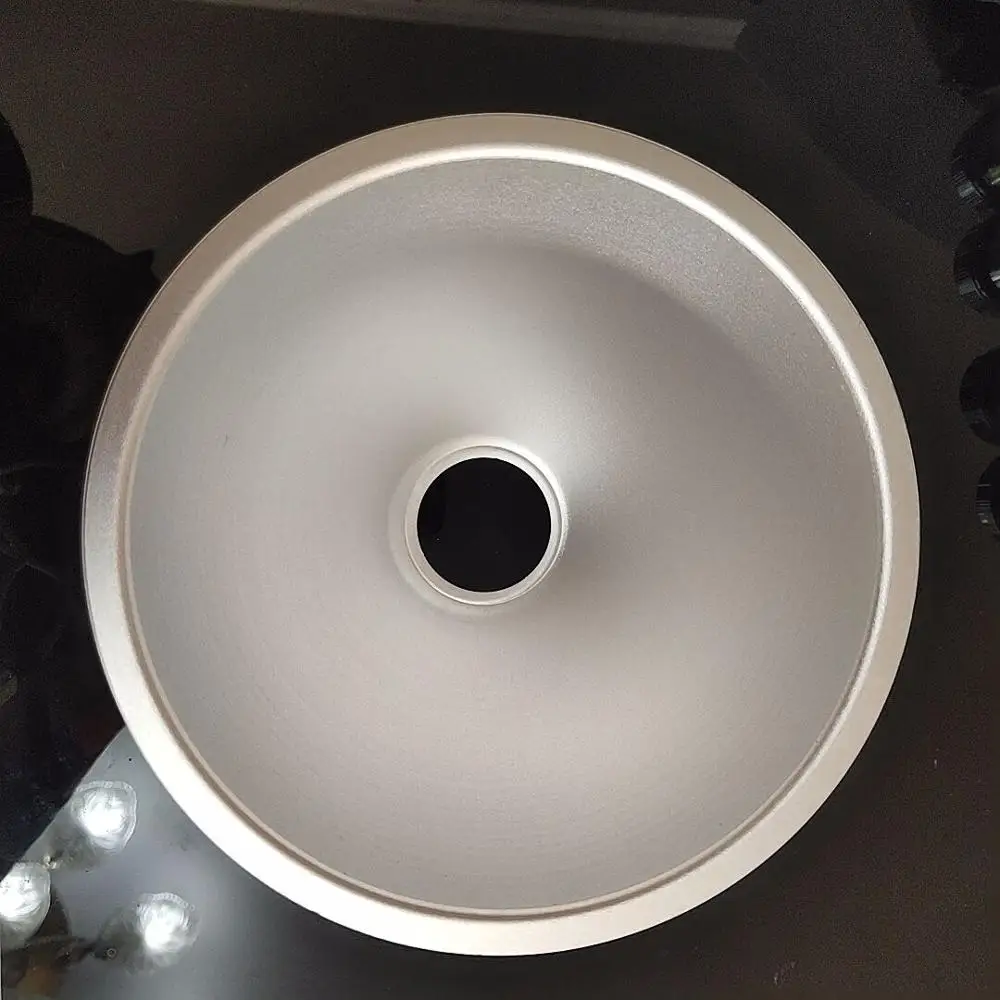 LED cob high-power reflector cup bowl diameter 159MM high 85MM cone lampshade condensing aluminum light cup