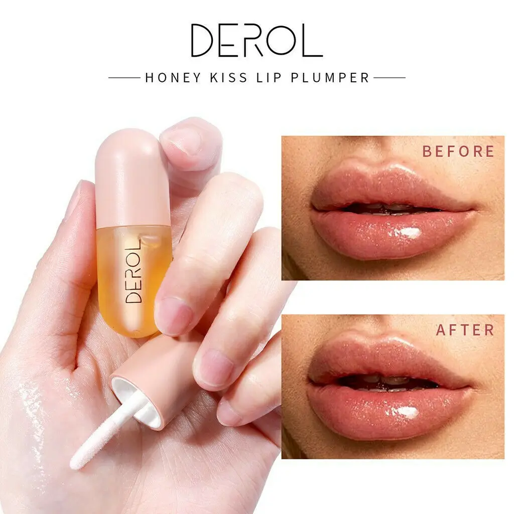 5Ml Instant Volumising Lippen Voller Repareren Verminderen Lip Fijne Lijnen Masker Langdurige Moisturizer Care Lip Olie Sexy Mollige serum