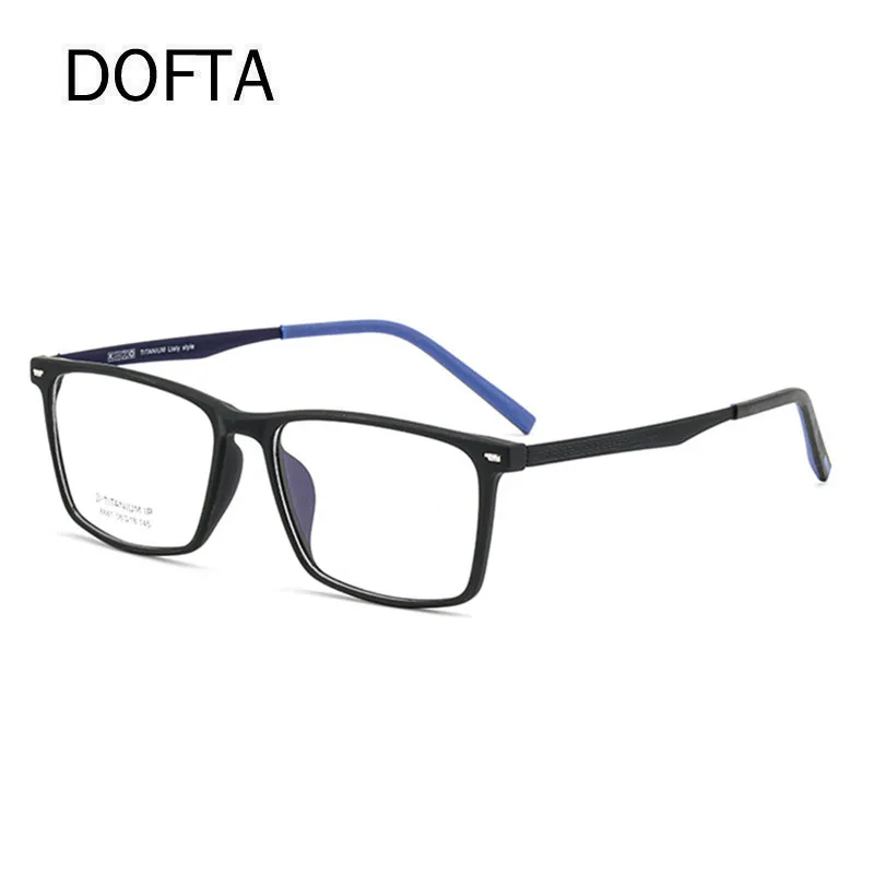 

DOFTA Pure Titanium Myopia Eye Glasses Frames Men Retro Retangle Prescription Eyeglasses For Women Vintage Optical Eyewear 5379