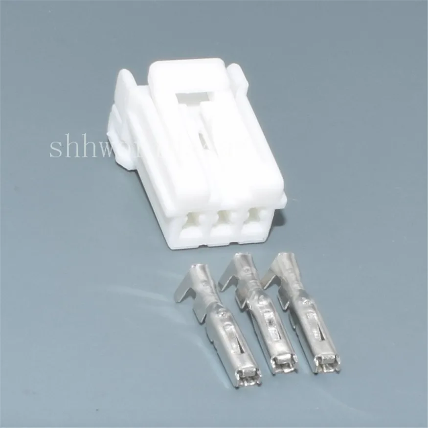 Shhworldsea 1Sets 3 Pin 1.8MM 174928-2 174921-1 Automotive Female Male Connector Car Reading Light Harness Cable Socket For Auto