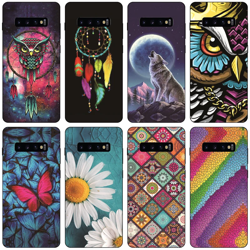 For Samsung Galaxy S10 Case S10Plus Case Silicone TPU Cover Phone S10 E Case On For Samsung S10 Plus G975F S 10 SM-G973F Case